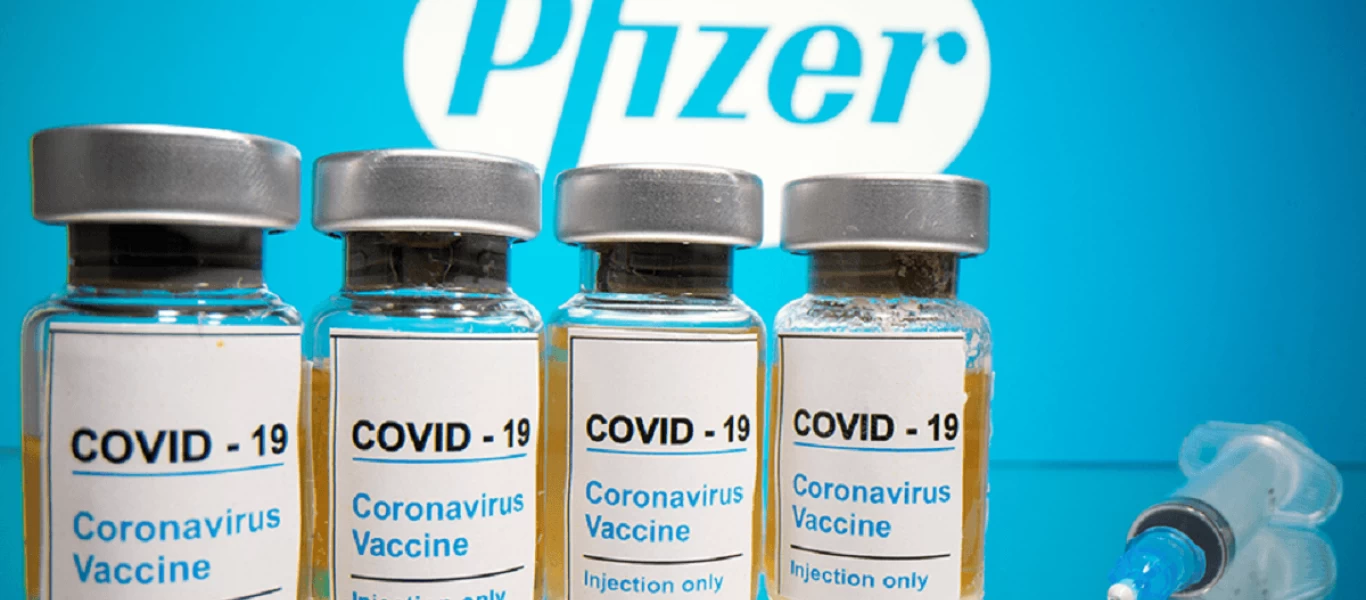 Το εμβόλιο της Pfizer από την παραγωγή έως τη συσκευασία σε... ξηρό πάγο (βίντεο)
